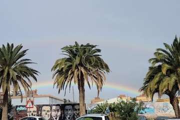 Filomena deja abundantes lluvias sobre Jinámar y en otras zonas de Telde/TA.